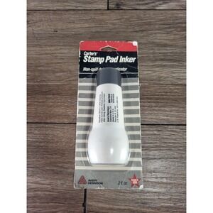 Avery Carter's Stamp Pad Inker, 2 Ounce, Black, 1 Inker Vintage NOS